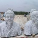 济宁 白麻花岗岩石材人物立体雕刻