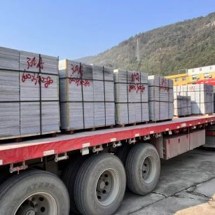 济宁 芝麻灰地铺石出货日常