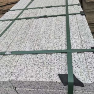 济宁 白麻花岗岩直行盲道石，盲条，地铺石