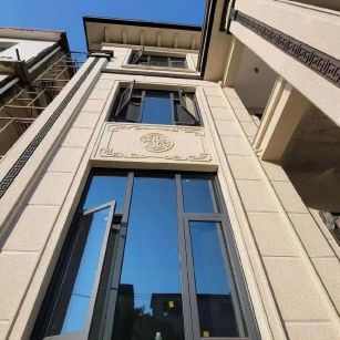 济宁 黄金麻荔枝面别墅外墙干挂效果展示