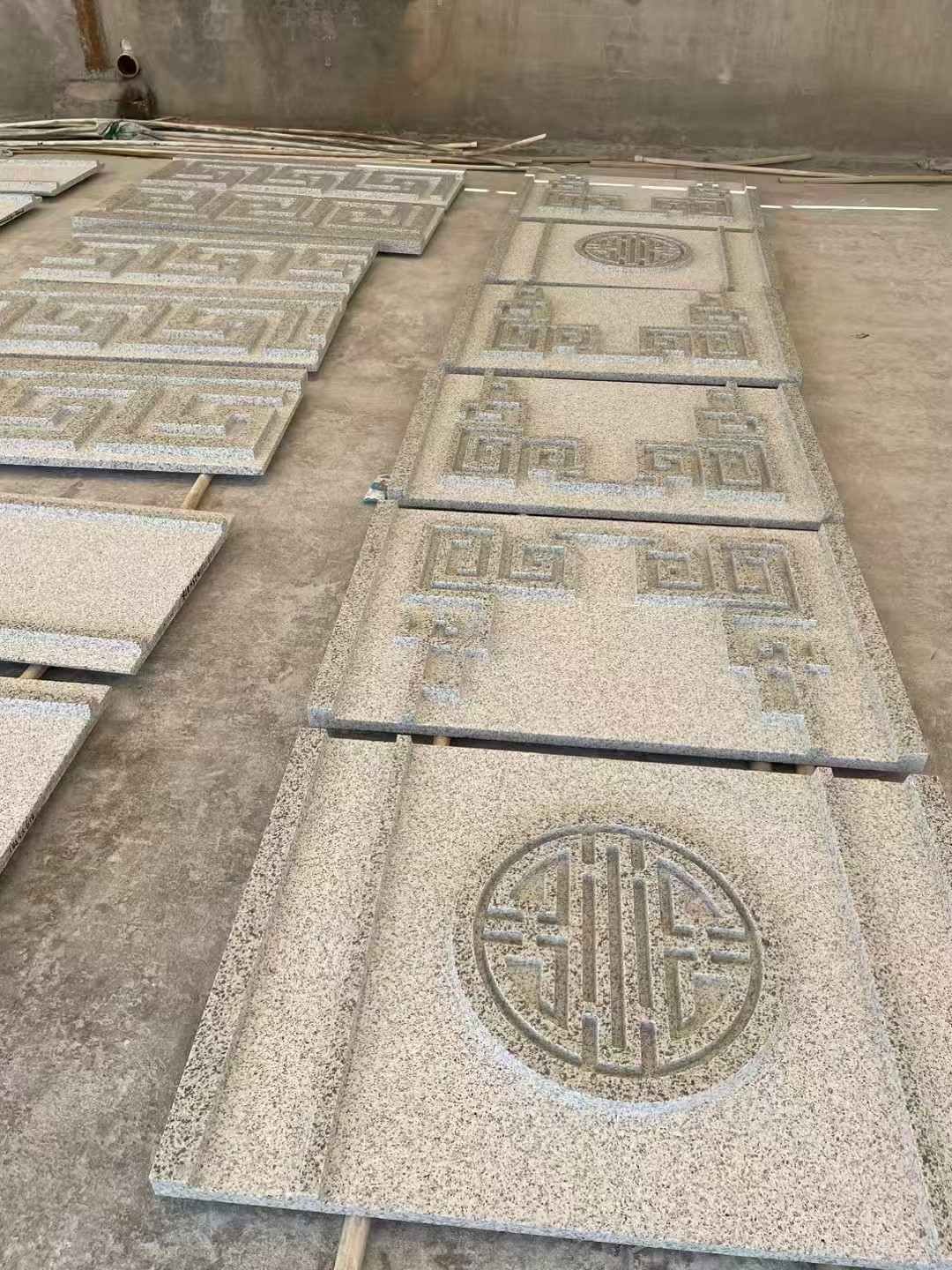 济宁 白麻花岗岩外墙立面雕刻板