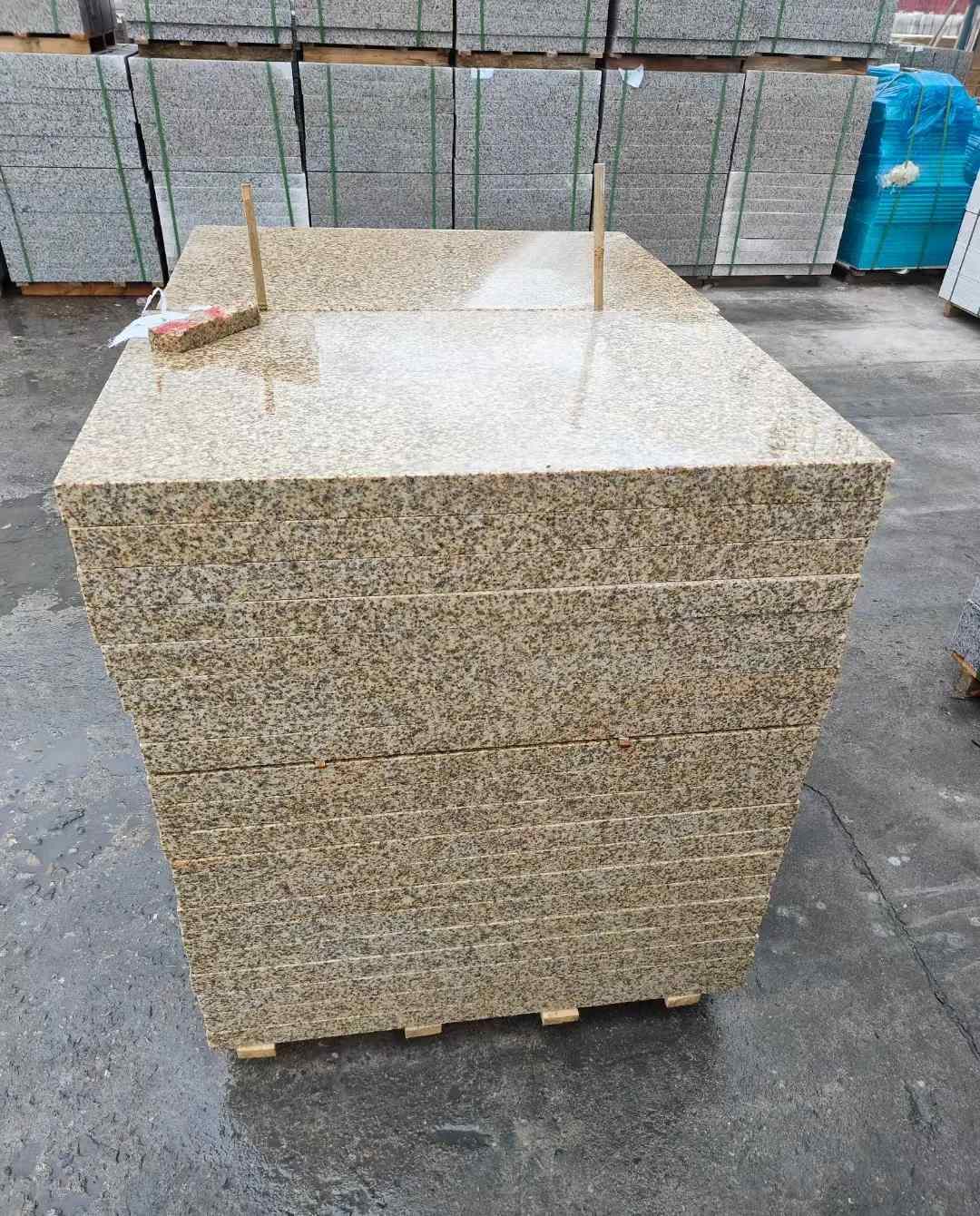 济宁 湖北黄金麻花岗岩石材荔枝面外墙石材