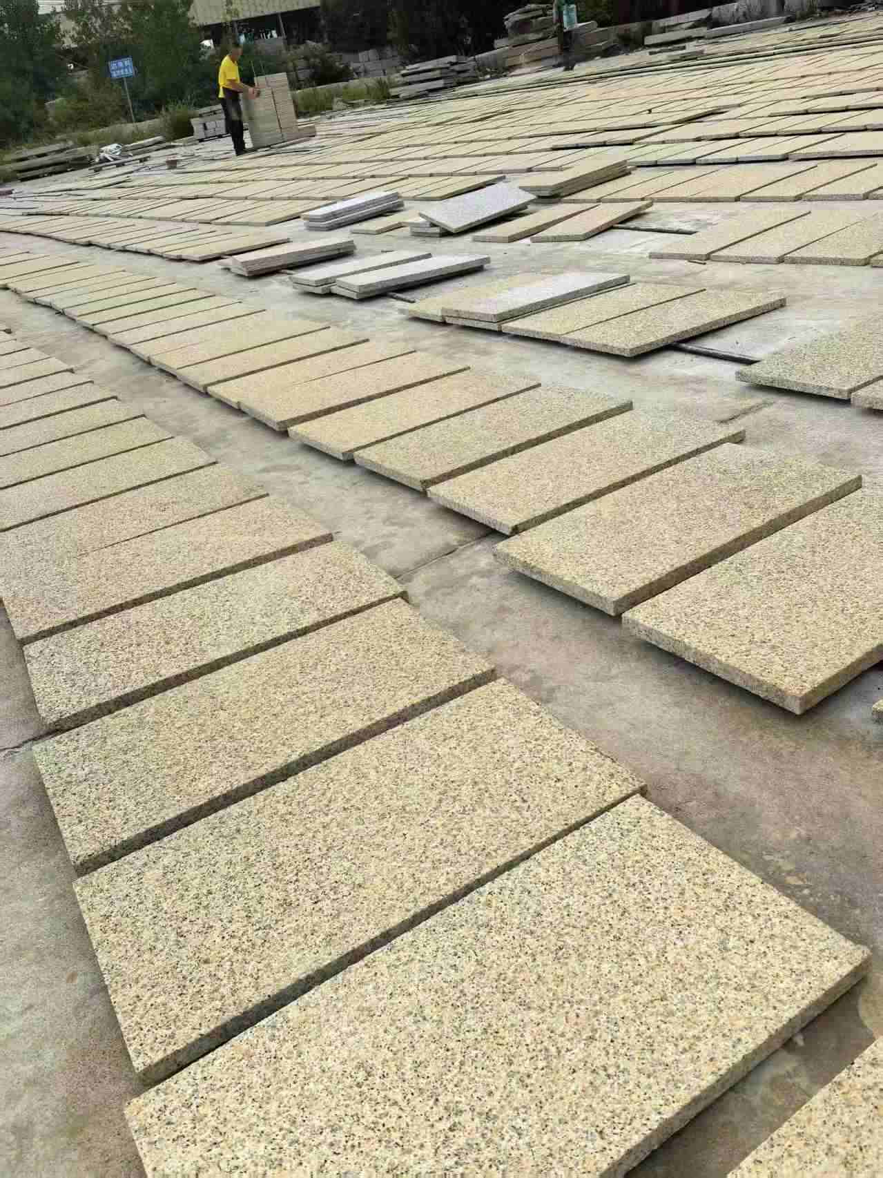 济宁 黄金麻荔枝地铺石面排板