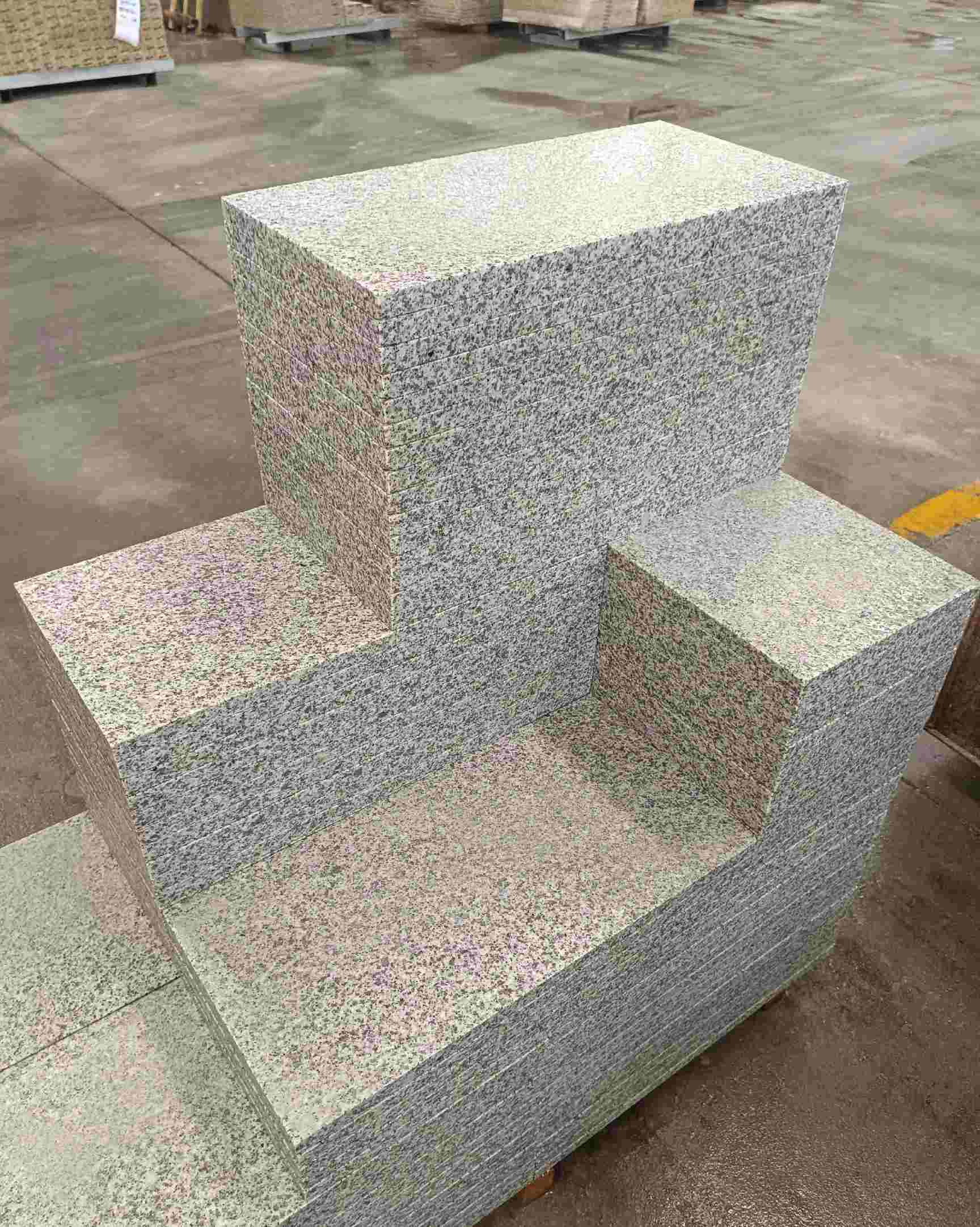 济宁 白麻花岗岩荔枝面地铺石