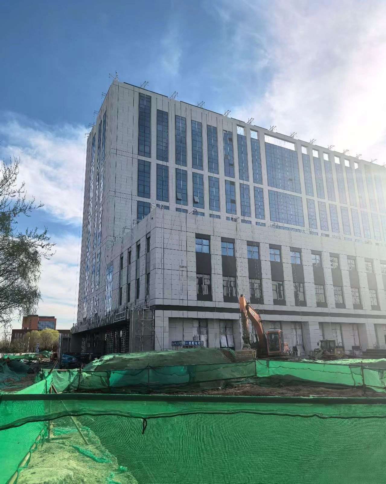 济宁 白麻花岗岩石材外墙干挂