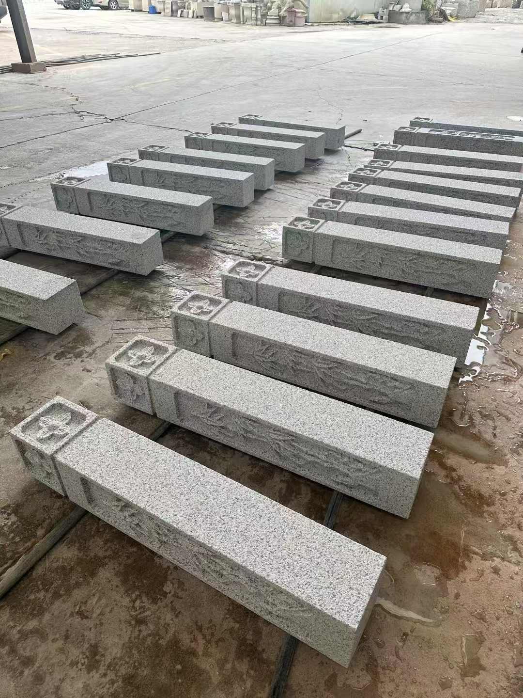 济宁 白麻方柱雕花防水